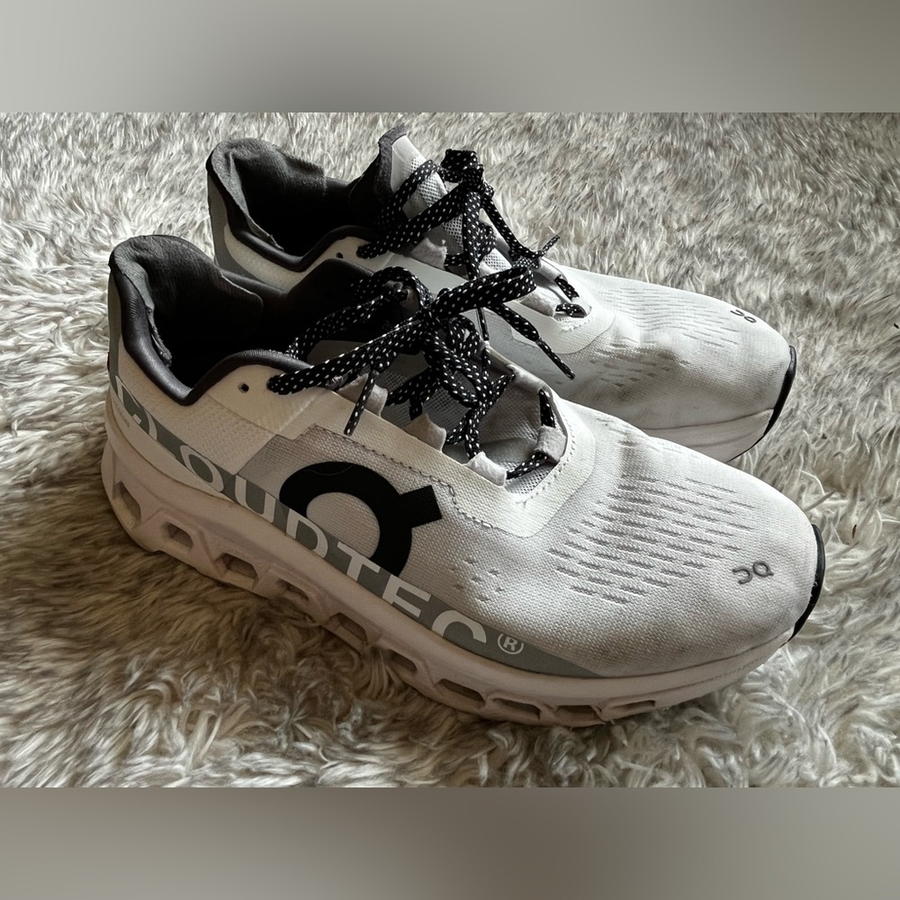 ON Cloudtec White and Black Sneakers